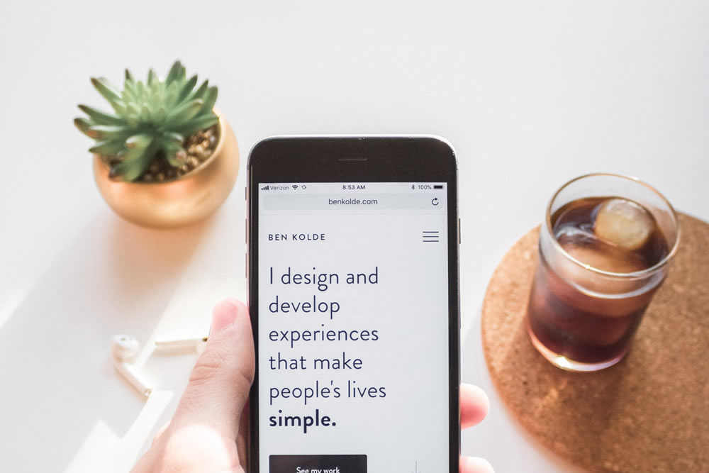 Mobile application design